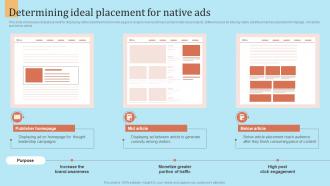Determining Ideal Placement For Native Ads Outbound Marketing Strategy For Lead Generation