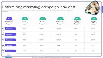 Determining Marketing Campaign Lead Cost Strategies For Managing Client Leads