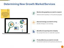 Determining new growth market services ppt pictures graphics tutorials