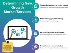 Determining New Growth Market Services Ppt Tips