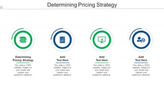 Determining Pricing Strategy Ppt Powerpoint Presentation Inspiration Master Slide Cpb