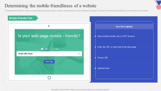 Determining The Mobile Friendliness Of A Website Introduction To Mobile Search