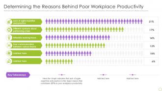 Determining The Reasons Behind Poor Workplace Productivity Ppt Infographic