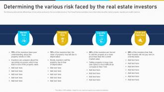 Determining The Various Risk Faced By The Real Estate Investors Developing Risk Management