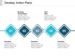 Develop action plans ppt powerpoint presentation slides display cpb