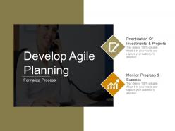 Develop agile planning ppt slide show