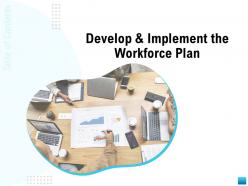 Develop and implement the workforce plan agenda ppt powerpoint presentation mockup
