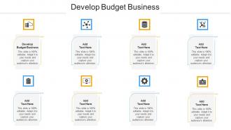 Develop Budget Business In Powerpoint And Google Slides Cpb
