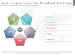 Develop communication plan powerpoint slide images
