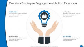 Develop Employee Engagement Action Plan Icon