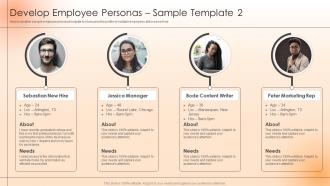 Develop Employee Personas Sample Strategies To Engage The Workforce And Keep Them Satisfied