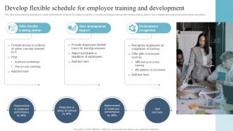 Develop Flexible Schedule For Revamping Employee Onboarding Ppt Example OB SS