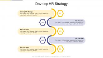 Develop Hr Strategy In Powerpoint And Google Slides Cpb