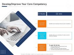 Develop Improve Your Core Competency Develop Ppt Themes