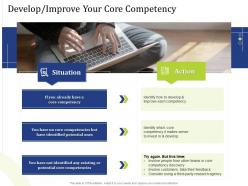 Develop Improve Your Core Competency Potential Ones Ppt Slides