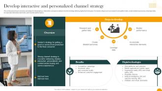 Develop Interactive And Personalized Channel Strategy How Digital Transformation DT SS