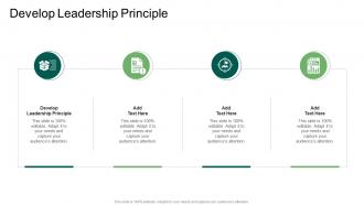 Develop Leadership Principle In Powerpoint And Google Slides Cpb