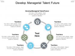 Develop managerial talent future ppt powerpoint presentation portfolio cpb