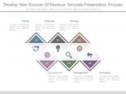 Develop new sources of revenue template presentation pictures