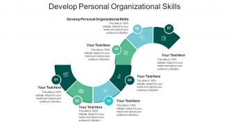 Develop personal organizational skills ppt powerpoint presentation slide cpb