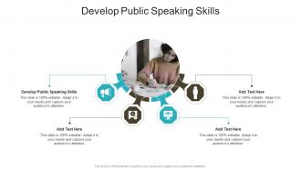 Develop Public Speaking Skills In Powerpoint And Google Slides Cpb