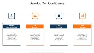 Develop Self Confidence In Powerpoint And Google Slides Cpb