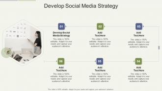 Develop Social Media Strategy In Powerpoint And Google Slides Cpb