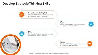 Develop Strategic Thinking Skills In Powerpoint And Google Slides Cpb