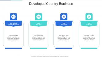 Developed Country Business In Powerpoint And Google Slides Cpb