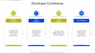 Developer Conference In Powerpoint And Google Slides Cpb