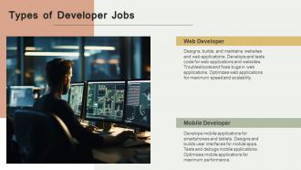 Developer Jobs Powerpoint Presentation And Google Slides ICP Compatible Appealing
