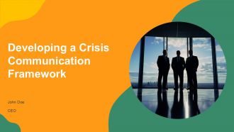 Developing A Crisis Communication Framework PPT Example AT