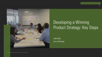Developing A Winning Product Strategy Key Steps PPT Example AT