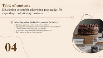 Developing Actionable Advertising Plan Tactics For Expanding Confectionery Business Complete Deck MKT CD V Impactful Engaging