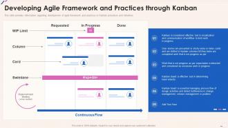 Developing Agile Framework And Practices Through Kanban Agile Playbook