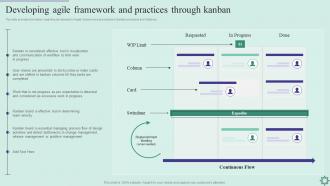Developing Agile Framework And Practices Through Kanban Agile Policy Playbook