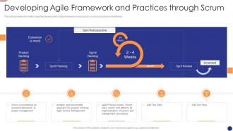 Developing agile scrum agile project management for software development it