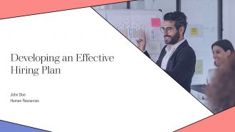 Developing An Effective Hiring Plan PPT Slides AT