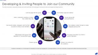 Developing And Inviting People To Join Our Community Facebook For Business Marketing