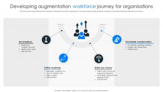 Developing Augmentation Workforce Journey For Organisations Ppt Sample