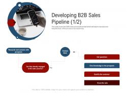 Developing b2b sales pipeline sales new age of b to b selling ppt gallery styles