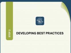 Developing best practices strategy ppt powerpoint presentation tips