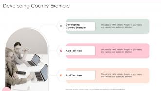 Developing Country Example In Powerpoint And Google Slides Cpb
