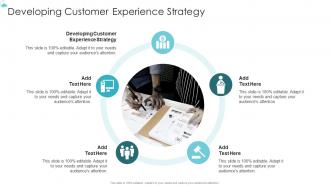 Developing Customer Experience Strategy In Powerpoint And Google Slides Cpb