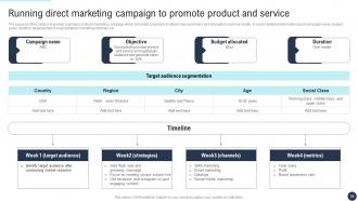 Developing Direct Marketing Strategies To Improve Customer Relationship Complete Deck MKT CD V Best Engaging