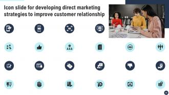 Developing Direct Marketing Strategies To Improve Customer Relationship Complete Deck MKT CD V Professional Engaging