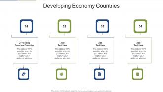 Developing Economy Countries In Powerpoint And Google Slides Cpb
