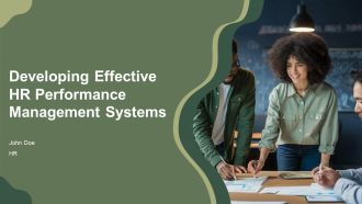 Developing Effective HR Performance Management Systems PPT Summary AT