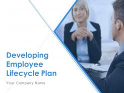 Developing Employee Lifecycle Plan Powerpoint Presentation Slides