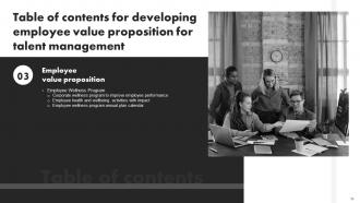 Developing Employee Value Proposition For Talent Management Powerpoint Presentation Slides